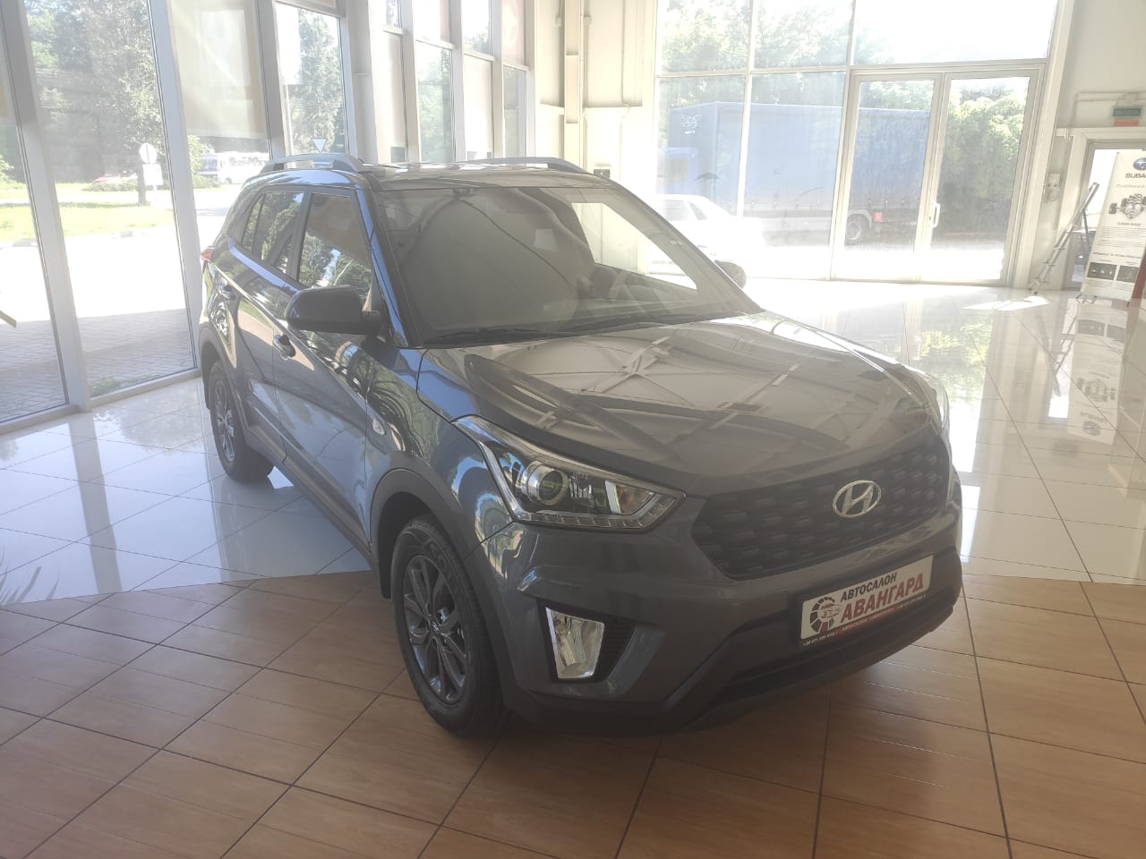 HYUNDAI CRETA 2.0л 6AT 2WD Comfort + пакет Winter, Серый, 2021 | Купить  новый автомобиль в Донецке ДНР, в наличии и под заказ | Автосалон Авангард