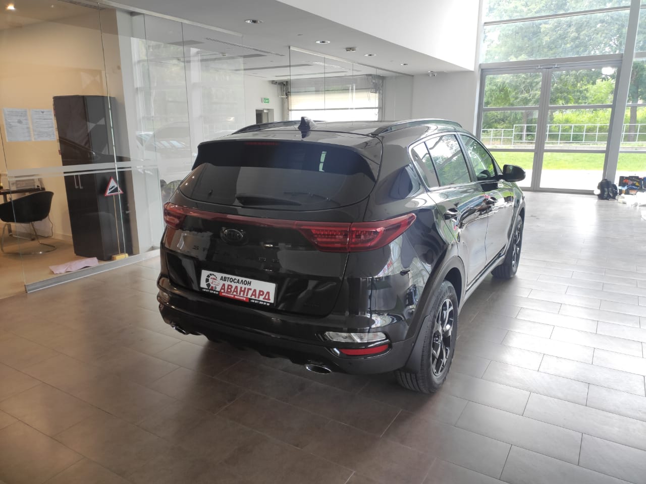 Kia Sportage 2.4 GDI., 184 л.c., бензин., Автомат 6AT., Полный 4WD.,  Premium Black Edition., 2021 | Купить новый автомобиль в Донецке ДНР, в  наличии и под заказ | Автосалон Авангард