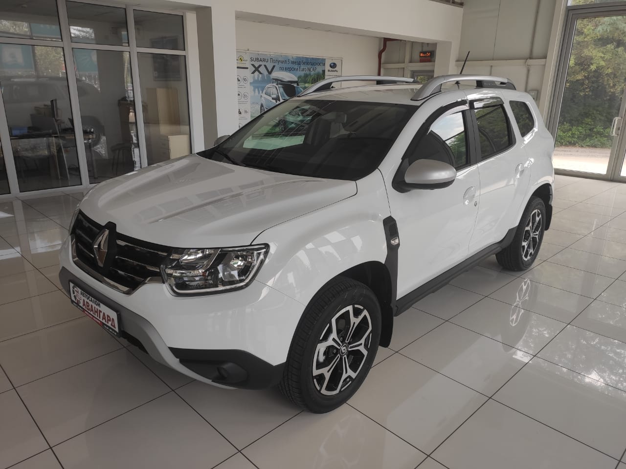 Renault Duster 2.0 4х4 6МКП. Style + СИСТЕМА КАМЕР КРУГОВОГО ОБЗОРА. Белый.  2021 | Купить новый автомобиль в Донецке ДНР, в наличии и под заказ |  Автосалон Авангард