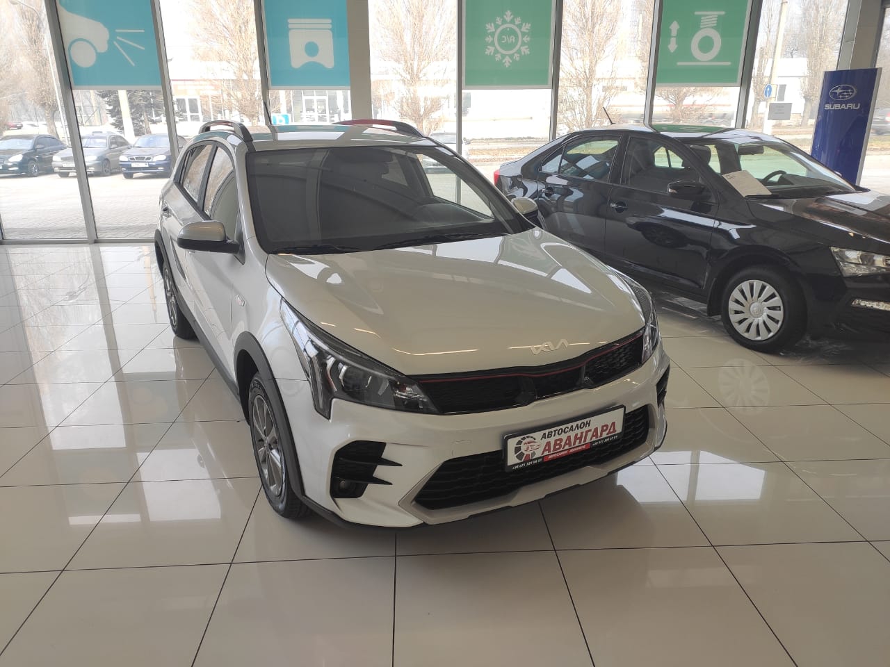 KIA Rio X 1.6 MPI (123 л.с.). 6AT. Style. Серебристый. 2021 | Купить новый  автомобиль в Донецке ДНР, в наличии и под заказ | Автосалон Авангард