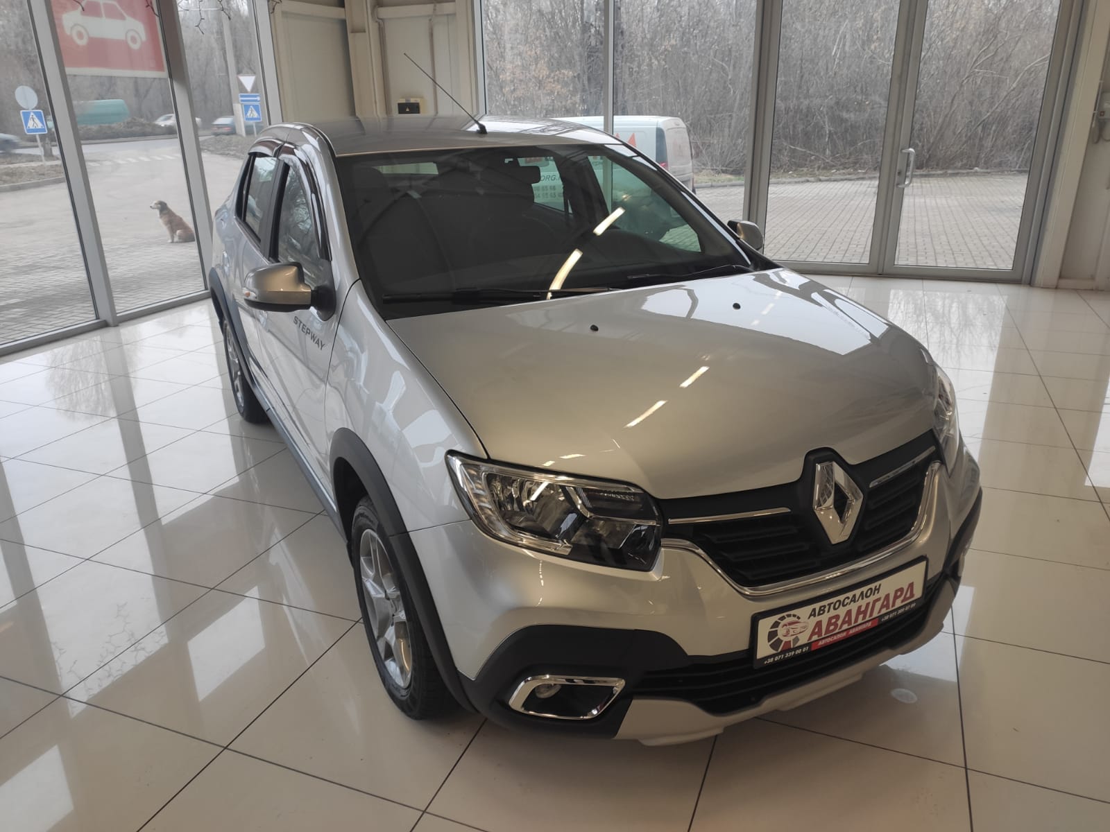 RENAULT LOGAN STEPWAY 1.6 МКП5 (82 л.с.) Life, Серый металлик, 2021 |  Купить новый автомобиль в Донецке ДНР, в наличии и под заказ | Автосалон  Авангард