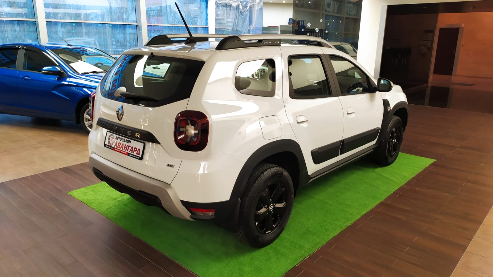 RENAULT DUSTER 1.6. 4×4. 6МТ. Drive +off-Road. Белый. 2021