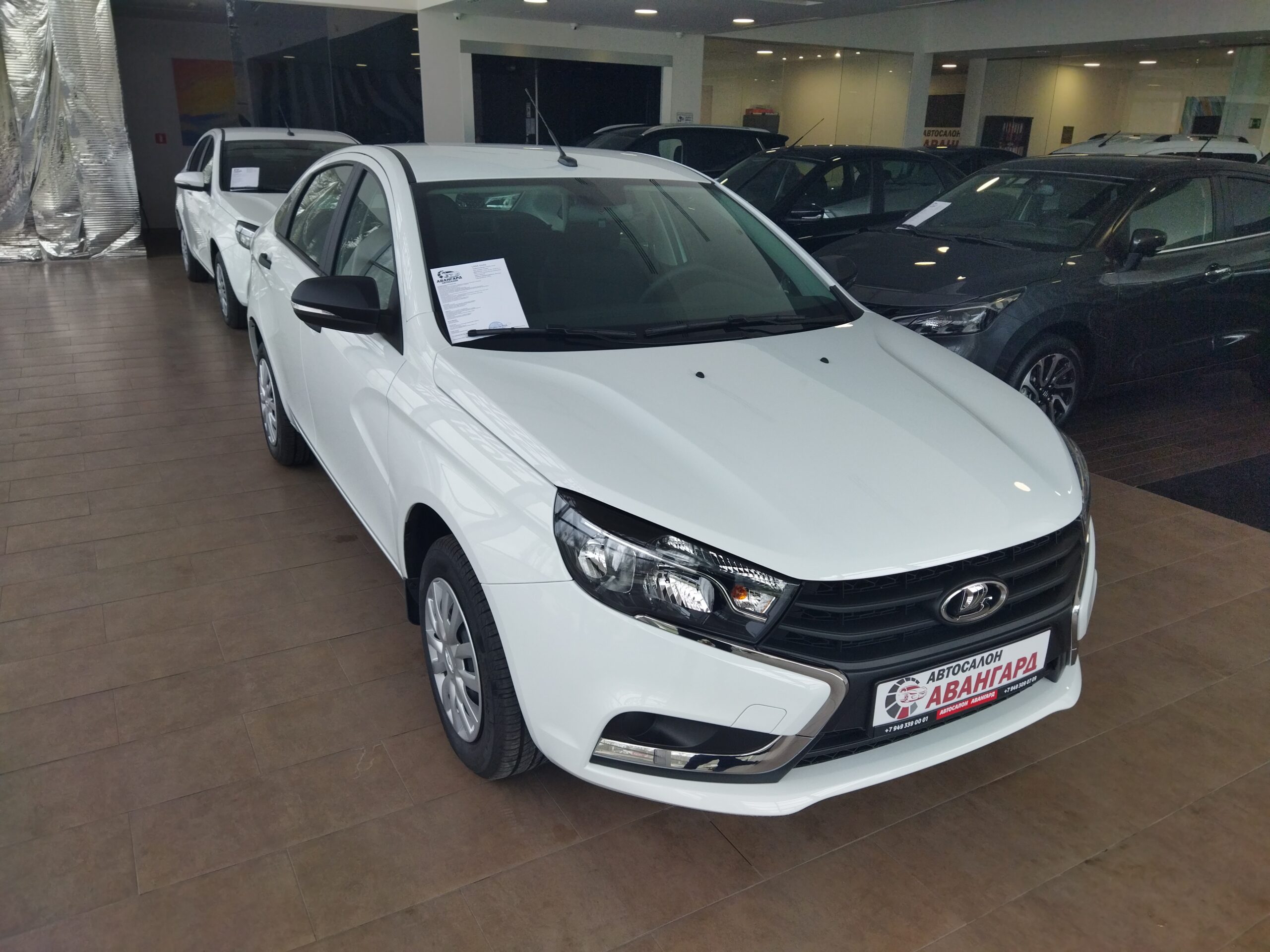 Lada Vesta Седан 1.6 16 кл. (106 л.с.) 5МТ. Classic Start. Белый. 2022 |  Купить новый автомобиль в Донецке ДНР, в наличии и под заказ | Автосалон  Авангард