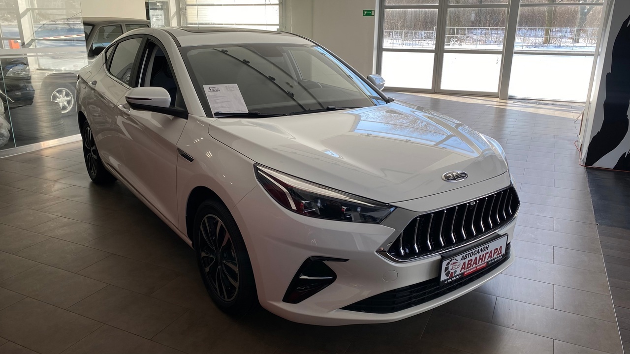 JAC J7 1.5 Turbo (136 л.с.) CVT. Luxury. Белый. 2023 | Купить новый  автомобиль в Донецке ДНР, в наличии и под заказ | Автосалон Авангард