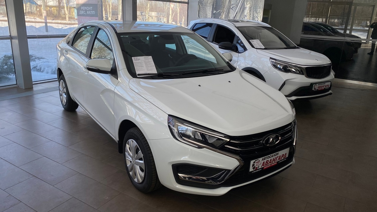 Lada Vesta NG 1.6 16 кл. (106 л.с.) 5 МТ, Life. Белый. 2023 | Купить новый  автомобиль в Донецке ДНР, в наличии и под заказ | Автосалон Авангард